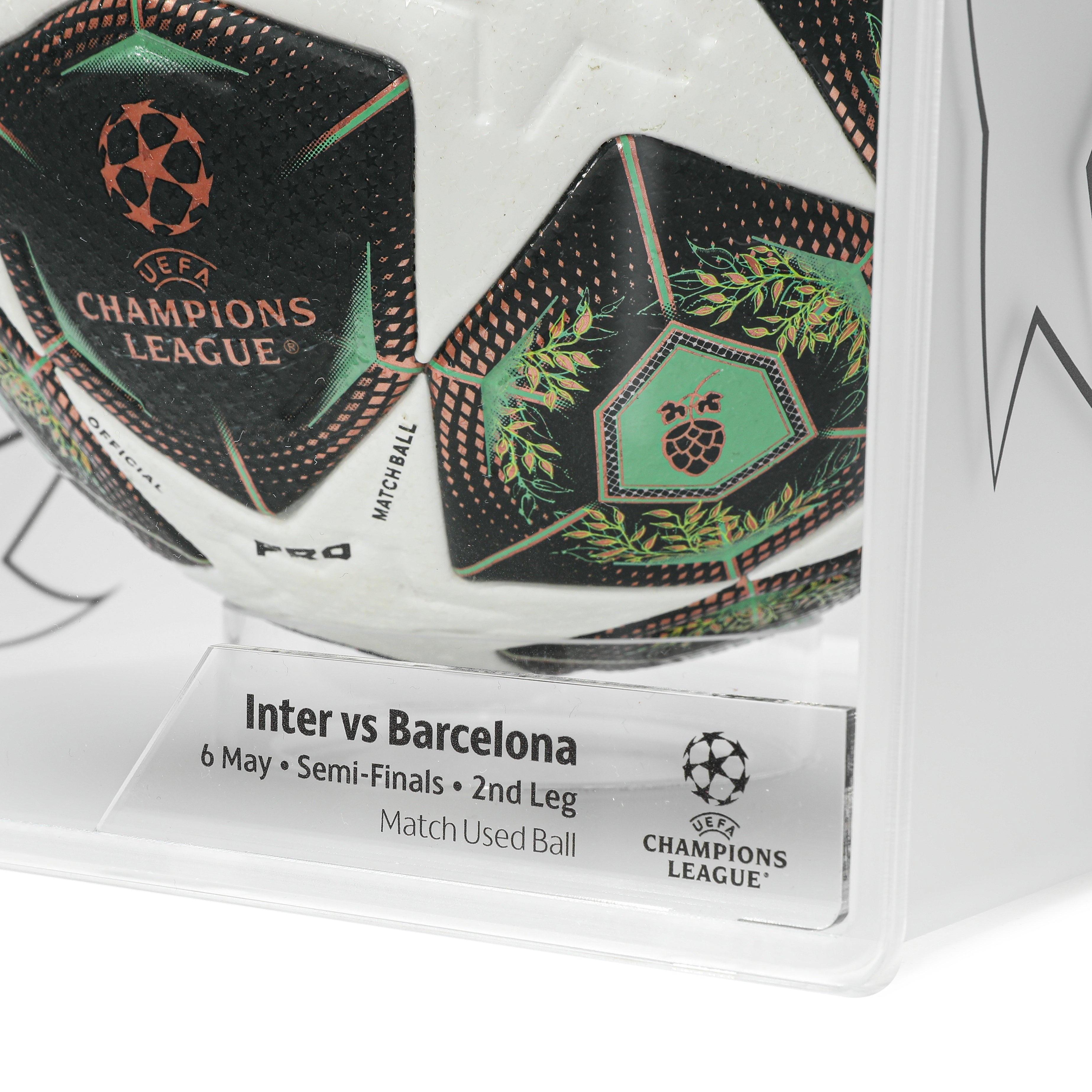 UEFA Champions League 2025 Halbfinale 2. Bein: Inter-Match-Usgebrauch Ball