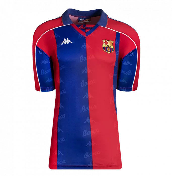 Romario Offizielle UEFA Champions League Back unterschrieben und gerahmt FC Barcelona 1992-95 Home-Shirt mit Fan-Style-Zahlen
