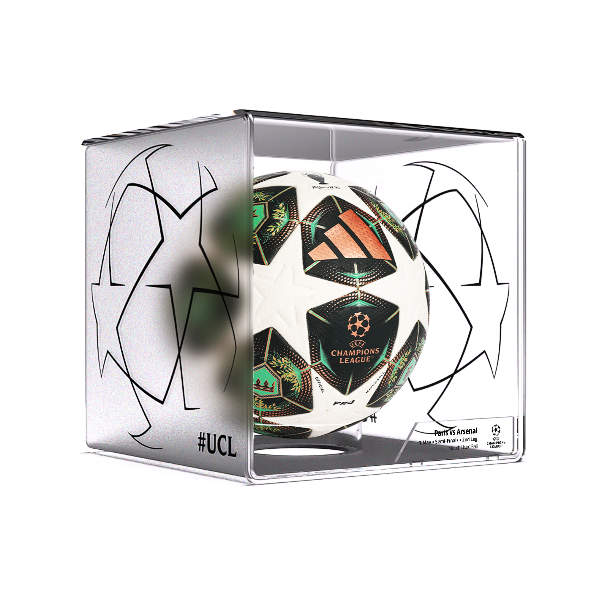 EEFA Champions League 2025 Semifinal 2nd Leg: Paris Match usó Ball