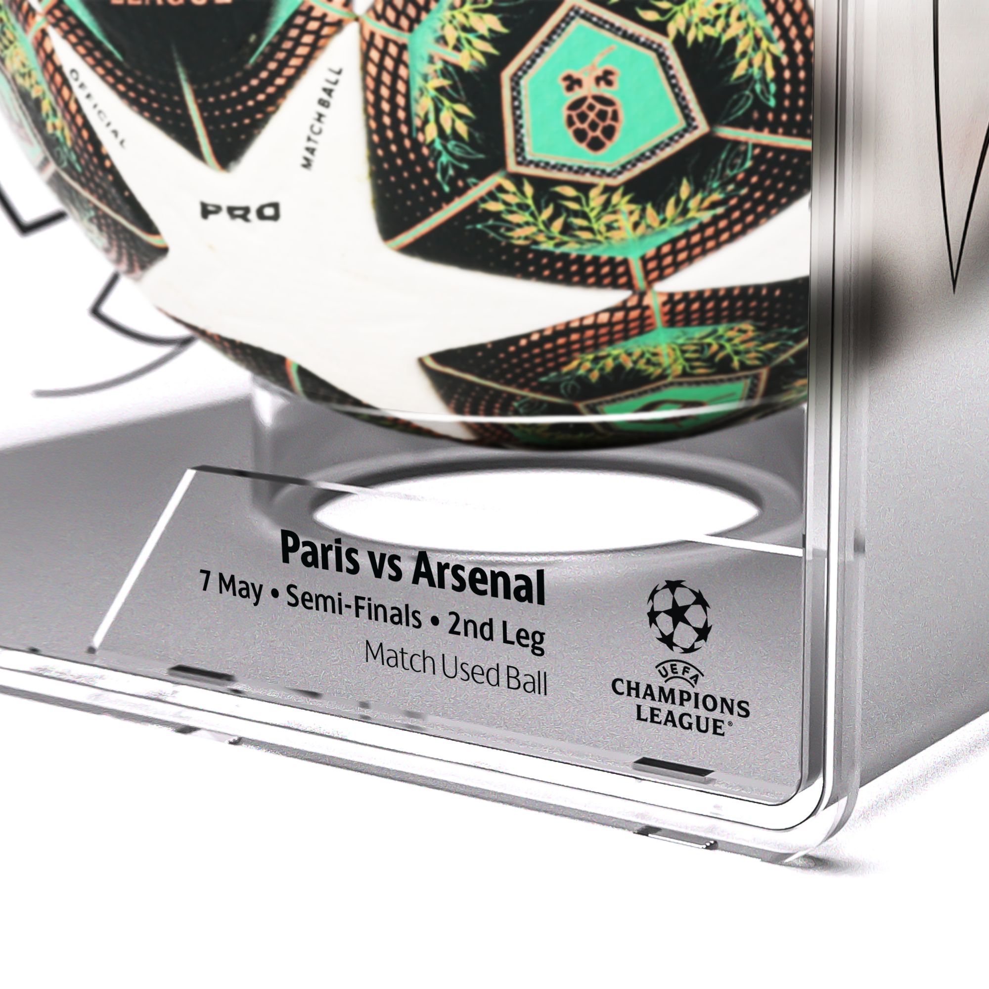 EEFA Champions League 2025 Semifinal 2nd Leg: Paris Match usó Ball