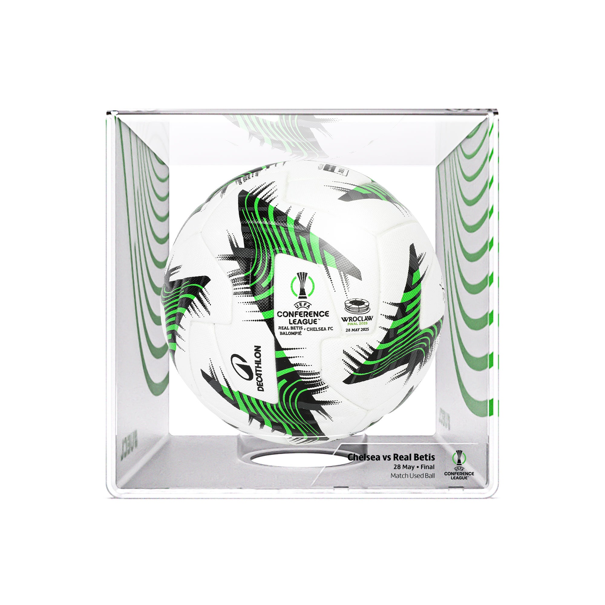 Official UEFA Conference League Final Real Betis vs Chelsea Match Used Ball