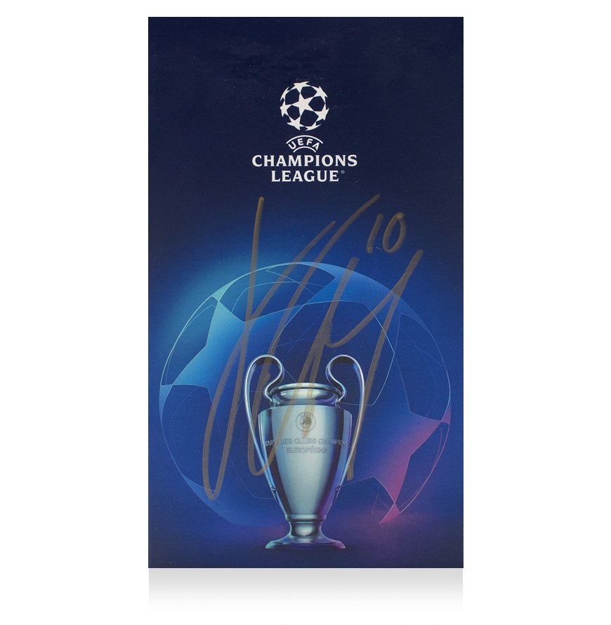 Jack Grealish Signed UEFA Champions League Trophy