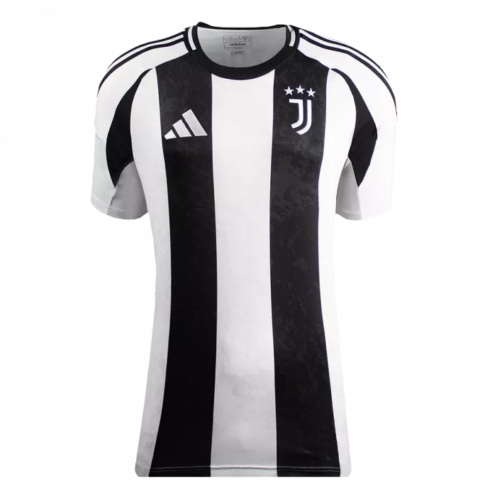 David Trezeguet Official UEFA Champions League Back Signed and Hero Framed Juventus 2024-25 Home Shirt with Fan Style Numbers