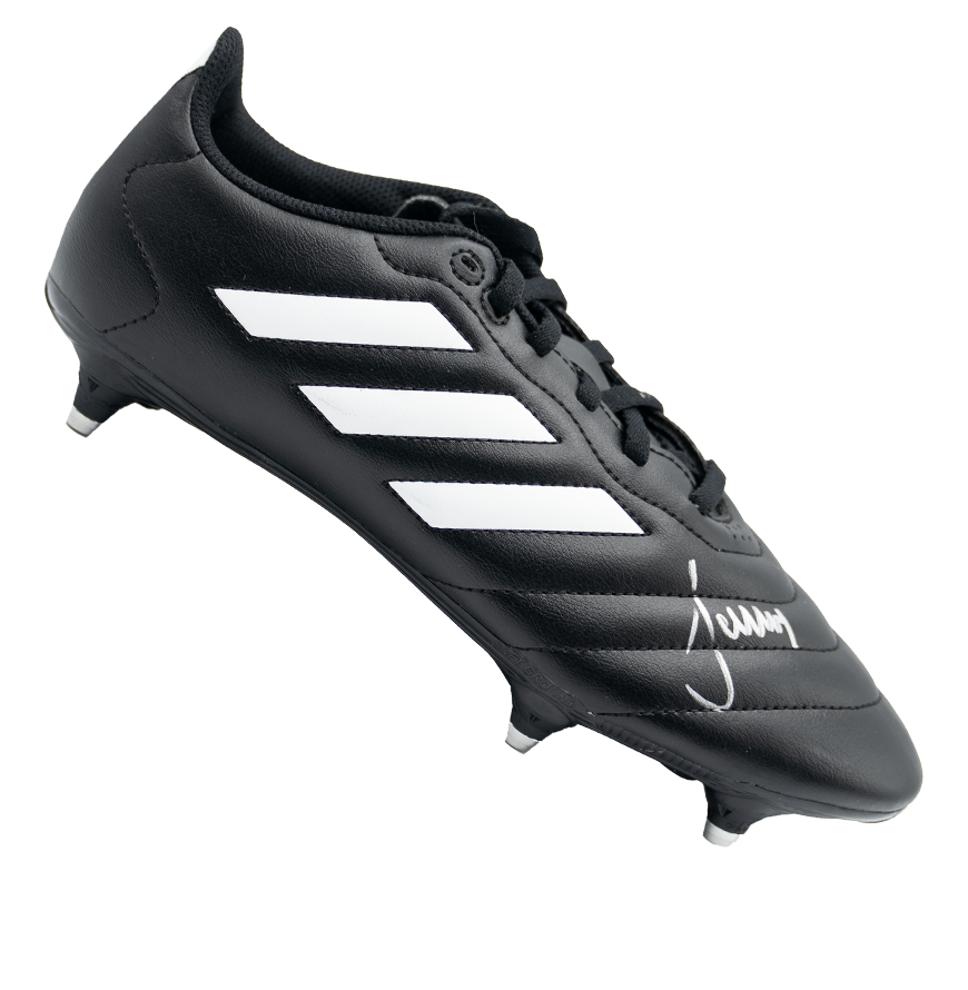 Matthias Sammer Official UEFA Champions League Signed Adidas Boot In Photo Acylic Case: Option 1