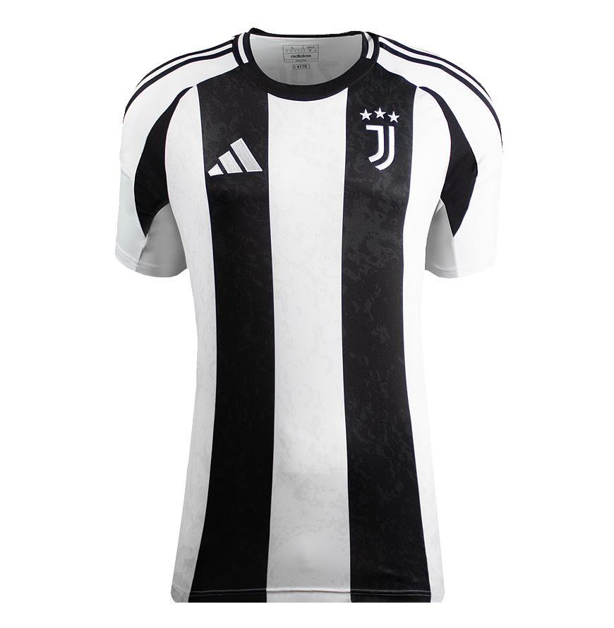 Pavel Nedved Official UEFA Champions League Signed and Framed Juventus 2024-25 Home Shirt with Fan Style Numbers