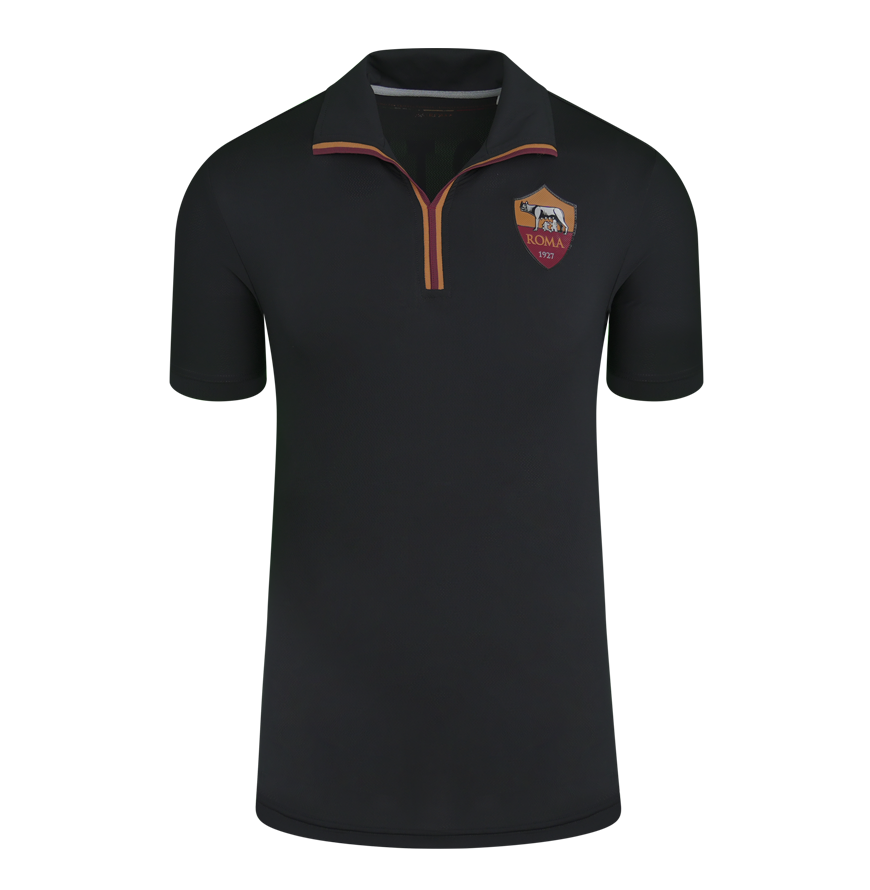 Francesco Totti Official UEFA Champions League Back Signed and Framed AS Roma 2013-14 Third Shirt