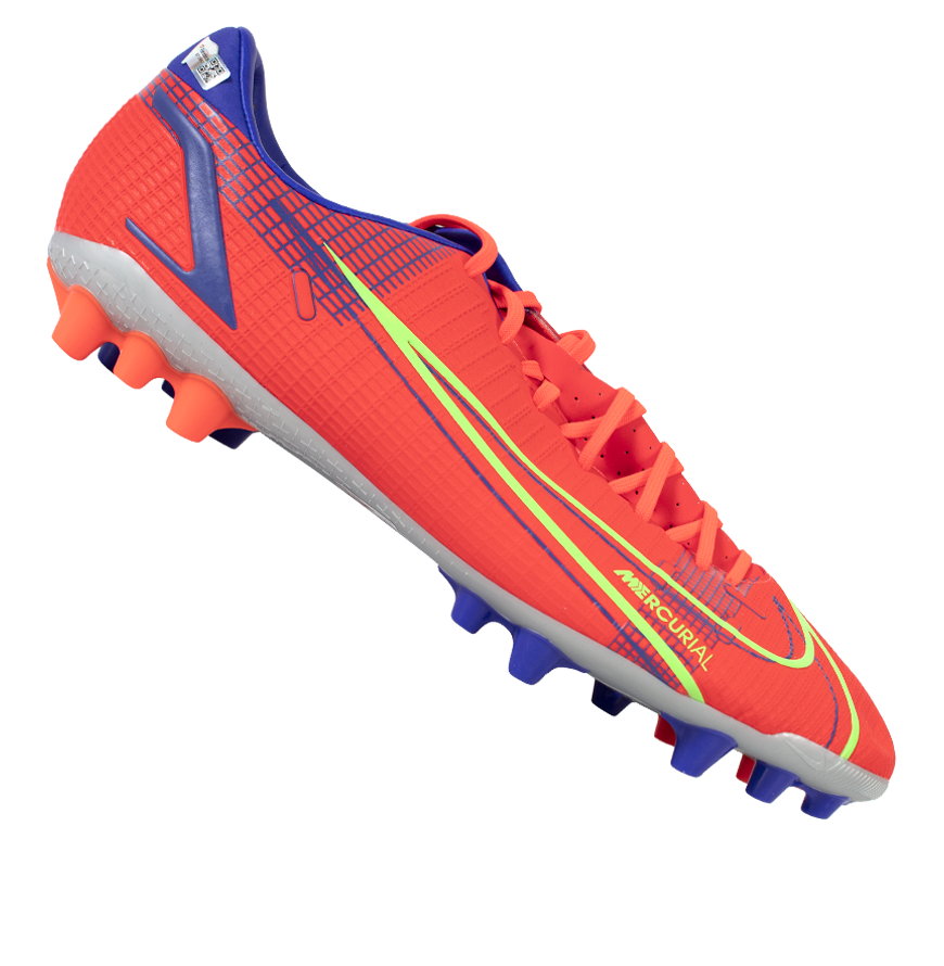 Robert Lewandowski Official UEFA Europa League Signed Red Nike Mercurial Boot In Acrylic Case