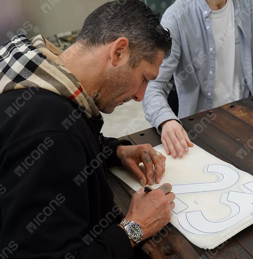 Marco Materazzi Official UEFA Champions League Back Signed and Hero Framed Modern Internazionale Home Shirt