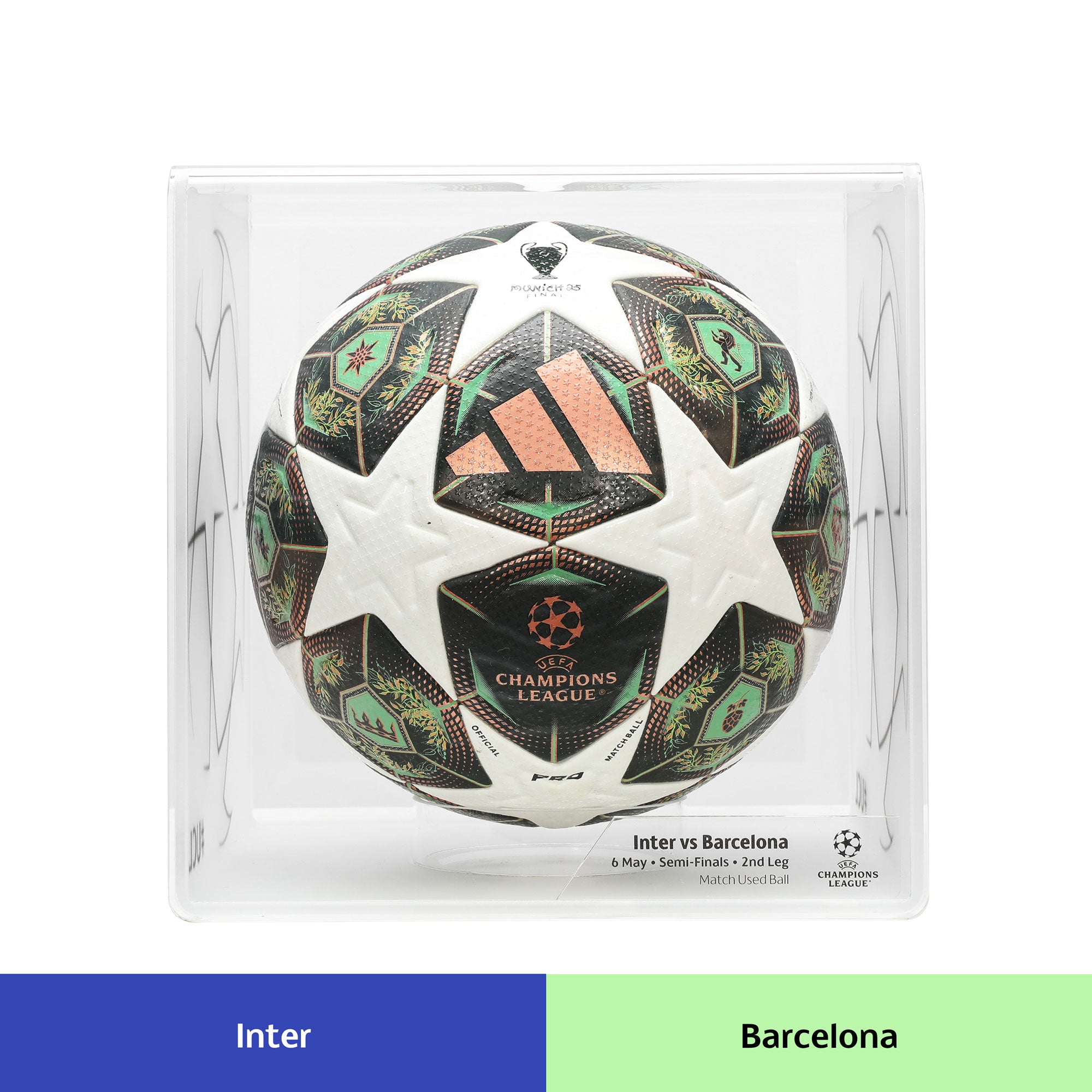 Liga de Campeones de la UEFA 2025 Semifinal 2nd Leg: Barcelona Match usó pelota