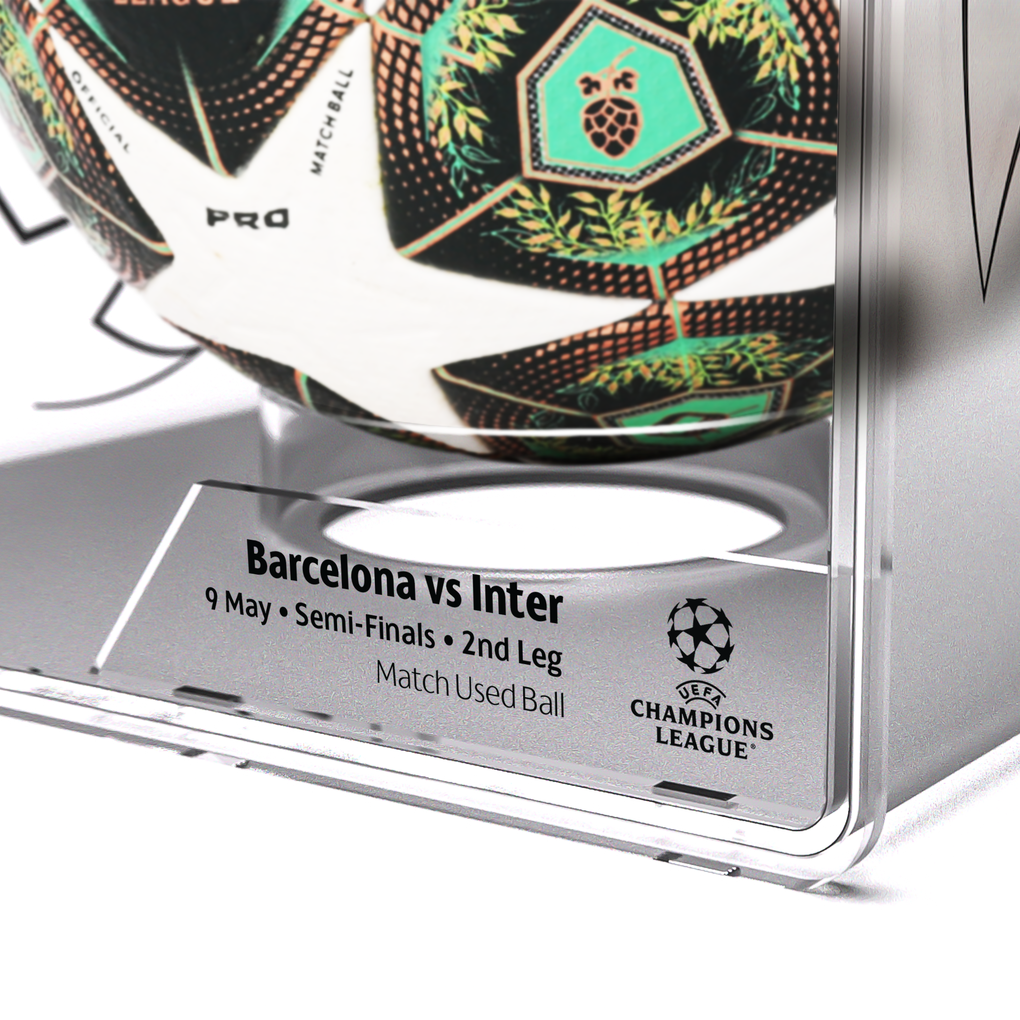 UEFA Champions League 2025 Semi-Final 2nd Leg: Barcelona Match Used Ball