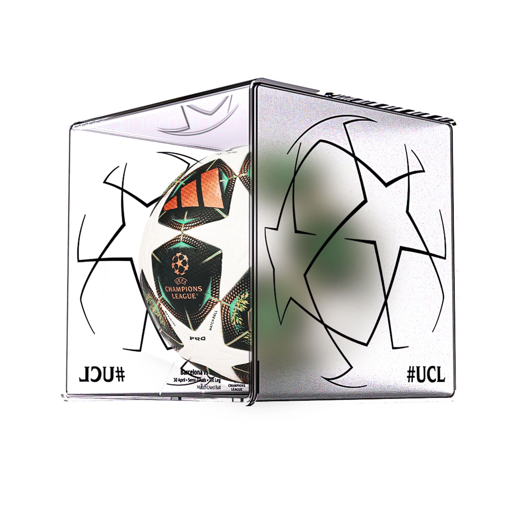 UEFA Champions League 2025 Semi-Final 1st leg: Inter Match Used Ball