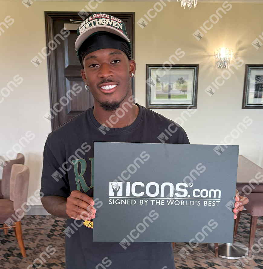 Callum Hudson-Odoi Official UEFA Europa League Back Signed Nottingham Forest 2025-26 Home Shirt