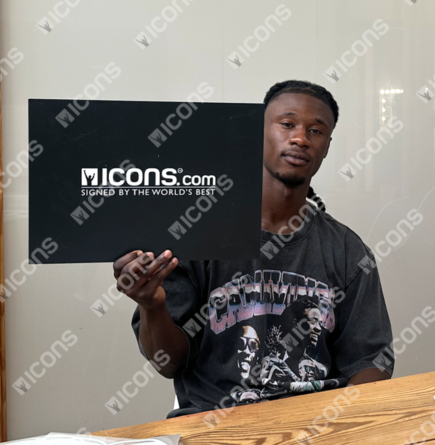 Eduardo Camavinga Official UEFA Champions League Back Signed and Hero Framed Real Madrid 2023-24 Authentic Home Shirt