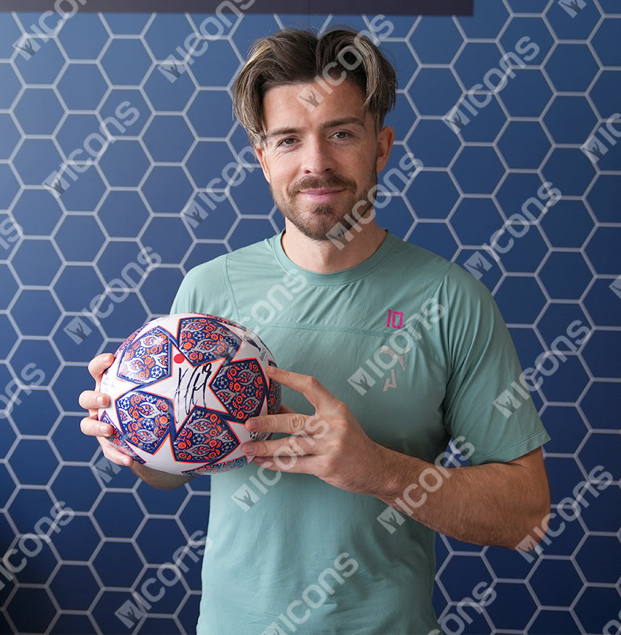 Jack Grealish Official UEFA Champions League Final Signed Football
