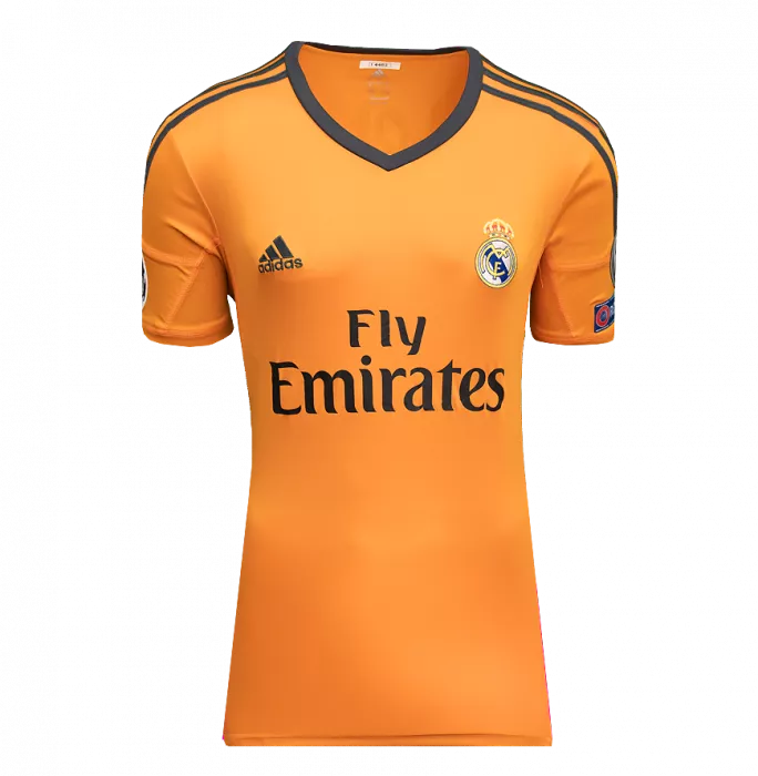 Xabi Alonso Official UEFA Champions League Back Signed and Hero Framed Real Madrid 2013-14 Third Shirt