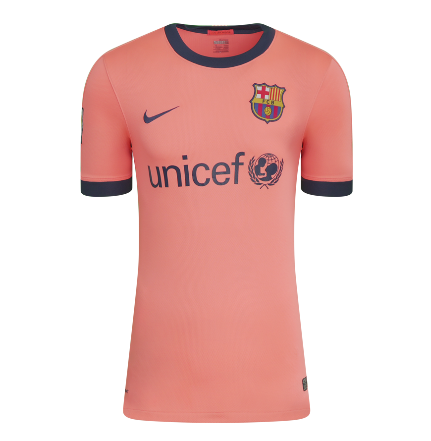 Lionel Messi Official UEFA Champions League Back Signed and Hero Framed FC Barcelona 2009 Away Shirt